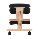 Casa si Gradina - Mobilier - Scaune si fotolii - Scaune - Scaun genunchi ergonomic, negru / fag, GROCO - Infinity.ro
