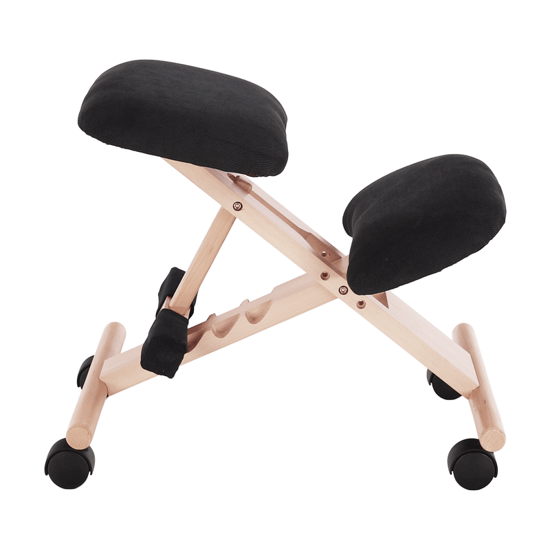 Casa si Gradina - Mobilier - Scaune si fotolii - Scaune - Scaun genunchi ergonomic, negru / fag, GROCO - Infinity.ro