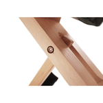 Casa si Gradina - Mobilier - Scaune si fotolii - Scaune - Scaun genunchi ergonomic, negru / fag, GROCO - Infinity.ro