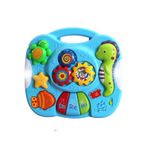 Jucarii, Copii si Bebe - Jucarii si jocuri - Jucarii bebelusi - Centre de activitati - Masuta multifunctionala 2 in 1 Activitati Bebe Albastru - Infinity.ro