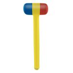 Casa si Gradina - Decoratiuni - Decoratiuni de sezon - Ciocan Gonflabil, Tricolor, Albastru Galben Rosu, 91cm - Infinity.ro
