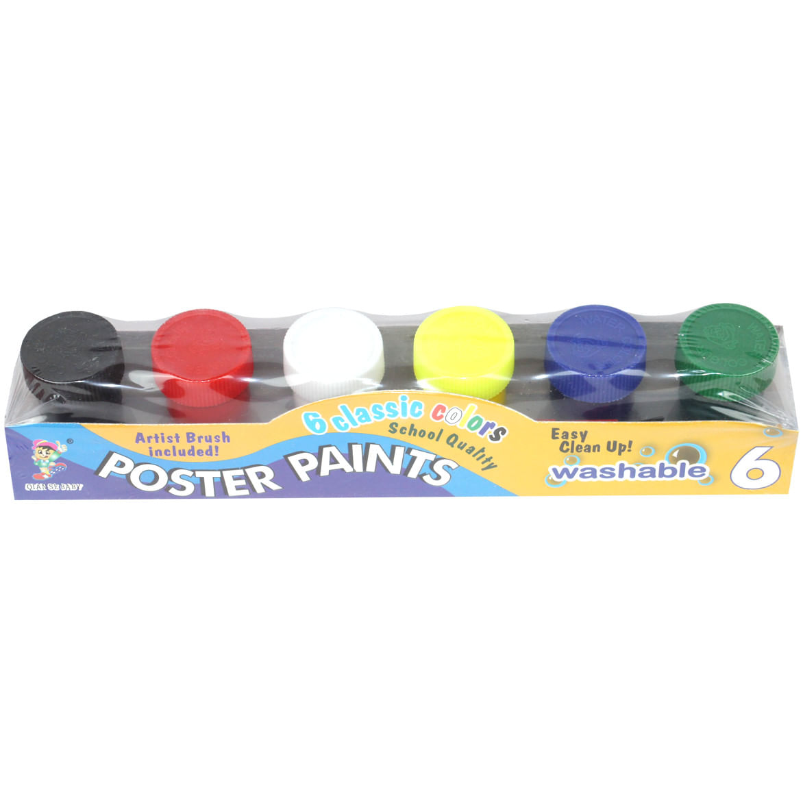 Acuarele Guase Tub 6 Set