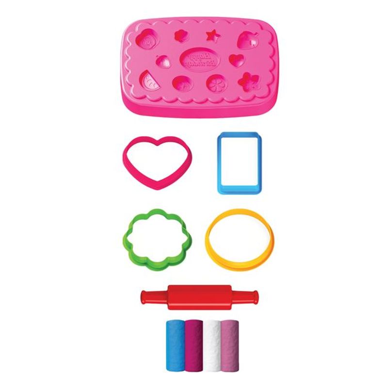 Carti si Birotica - Rechizite - Plastilina - Set Plastilina Tort Zi de Nastere, 4x 50g - Infinity.ro