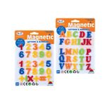 Jucarii, Copii si Bebe - Jucarii si jocuri - Jucarii & jocuri educative - Jocuri si jucarii educative - Joc Educational 26 Litere si 20 Numere magnetice, + 3 ani - Infinity.ro