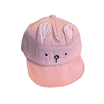 Fashion, accesorii si bijuterii - Copii - Accesorii copii - Caciuli si palarii copii - Sapca pentru copii, Iepuras, Roz - Crem, Reglabila - Infinity.ro
