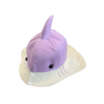 Fashion, accesorii si bijuterii - Copii - Accesorii copii - Caciuli si palarii copii - Palarie pentru copii Baby Shark, Bumbac, Mov, 2-5 ani - Infinity.ro
