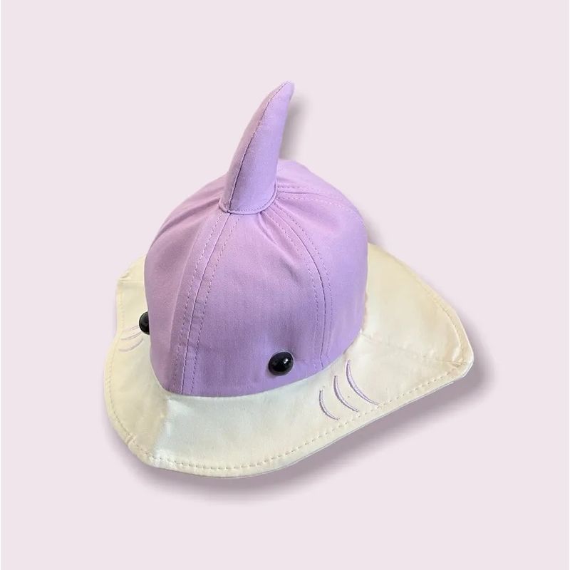 Fashion, accesorii si bijuterii - Copii - Accesorii copii - Caciuli si palarii copii - Palarie pentru copii Baby Shark, Bumbac, Mov, 2-5 ani - Infinity.ro