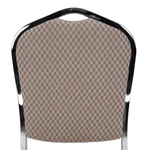 Casa si Gradina - Mobilier - Scaune si fotolii - Scaune - Scaun stivuitor, bej / model / crom, ZINA 3 NEW - Infinity.ro