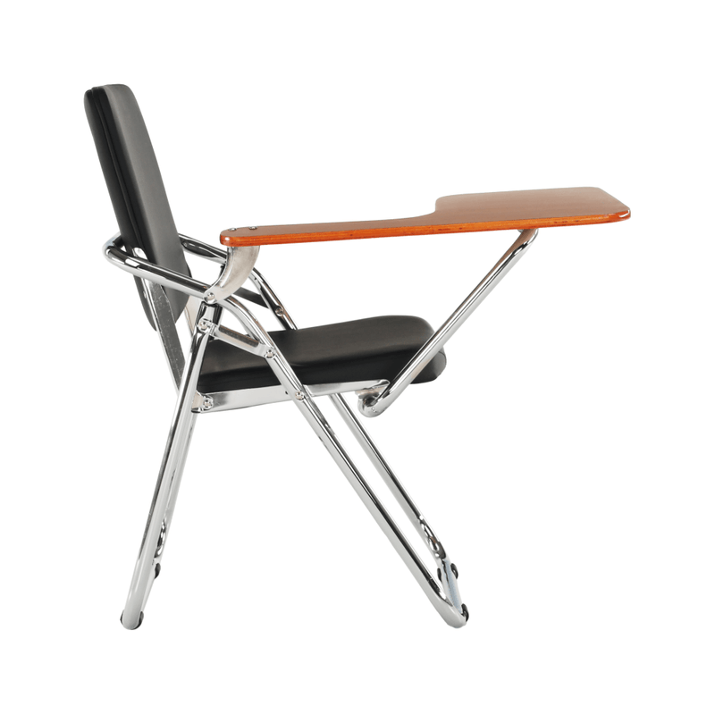 Casa si Gradina - Mobilier - Scaune si fotolii - Scaune - Scaun conferinta cu masuta, negru/natural, SONER - Infinity.ro