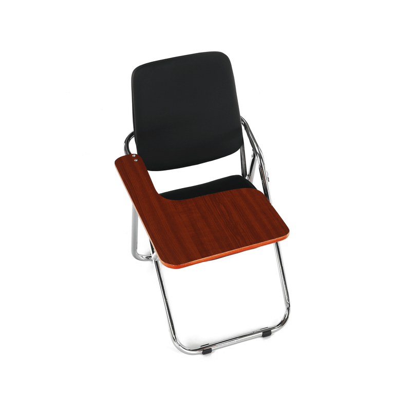 Casa si Gradina - Mobilier - Scaune si fotolii - Scaune - Scaun conferinta cu masuta, negru/natural, SONER - Infinity.ro