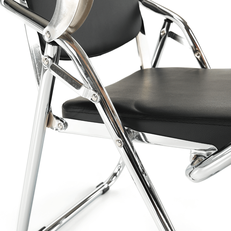 Casa si Gradina - Mobilier - Scaune si fotolii - Scaune - Scaun conferinta cu masuta, negru/natural, SONER - Infinity.ro