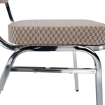 Casa si Gradina - Mobilier - Scaune si fotolii - Scaune - Scaun stivuitor, bej / model / crom, ZINA 3 NEW - Infinity.ro