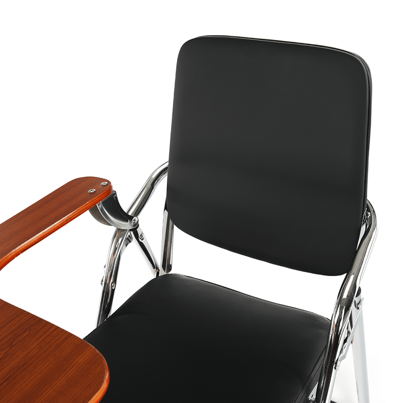 Casa si Gradina - Mobilier - Scaune si fotolii - Scaune - Scaun conferinta cu masuta, negru/natural, SONER - Infinity.ro