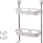 Casa si Gradina - Mobilier - Mobilier baie - Etajere baie - Raft depozitare multifunctional pentru toaleta 2 polite 58 x30cm - Infinity.ro