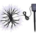 Casa si Gradina - Corpuri si surse de iluminat - Iluminat exterior - Lampi solare - Ghirlanda luminoasa solara cu 30 LED-uri in forma de stea de mare, 8 moduri de iluminare, impermeabil, multicolor - Infinity.ro