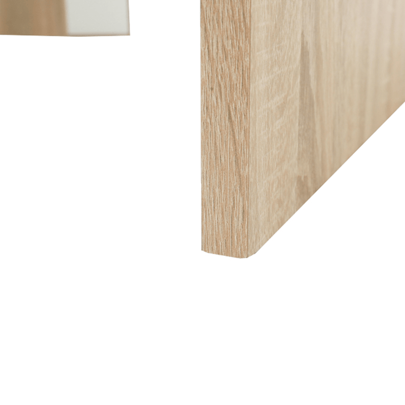 Casa si Gradina - Mobilier - Mese si birouri - Birouri - Masa PC de colt, stejar sonoma/alba, MAURUS NEW MA11 - Infinity.ro