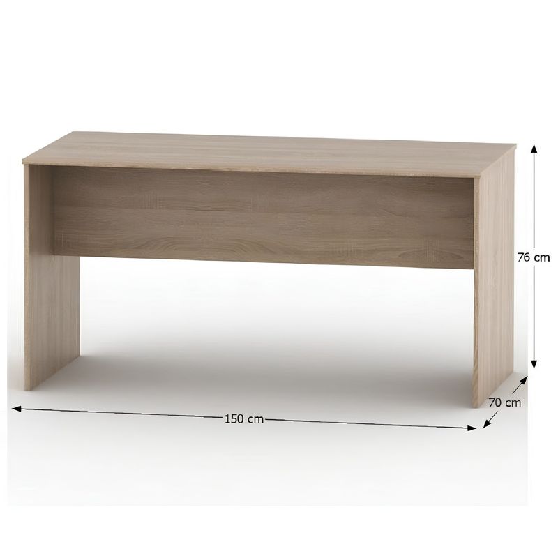 Casa si Gradina - Mobilier - Mese si birouri - Birouri - Masa de birou, stejar sonoma, TEMPO ASISTENT NEW 020 ZA - Infinity.ro