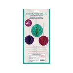 Casa si Gradina - Decoratiuni - Decoratiuni de sezon - Sfere Decorative Suspendabile de Petrecere, Multicolor, diametru 15-20-30cm, 3 buc - Infinity.ro