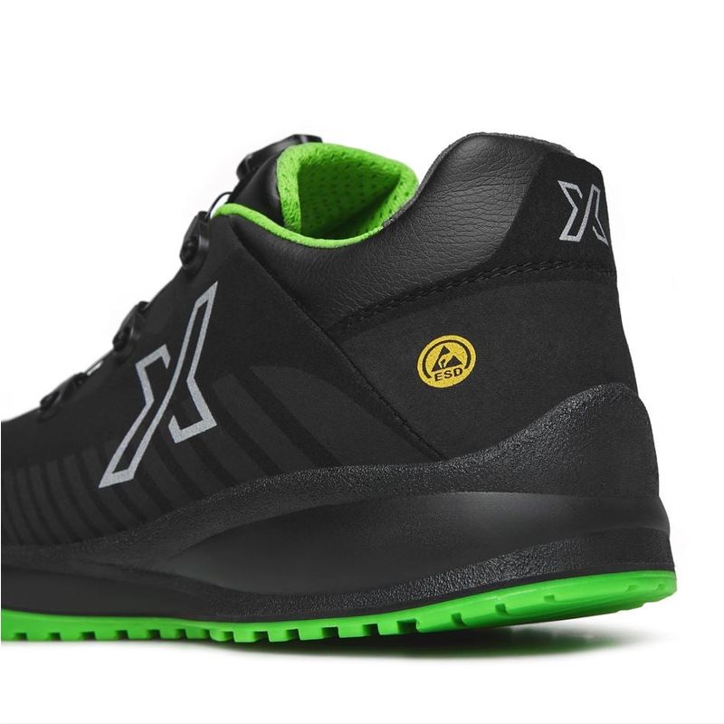 Casa si Gradina - Constructii - Echipamente de lucru - Incaltaminte protectia muncii - Pantofi de protectie Exena Race S3 ESD SRC, Bombeu de protectie, Lamela antiperforatie, Antiderapant, Marime 41 41 - Infinity.ro
