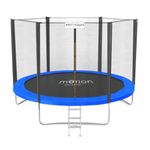 Sport si Outdoor - Fitness - Greutati si echipament - Trambuline - Trambulina de gradina Jumi, MOTION, 240 cm, cu plasa de protectie si scara, culoare albastru - Infinity.ro
