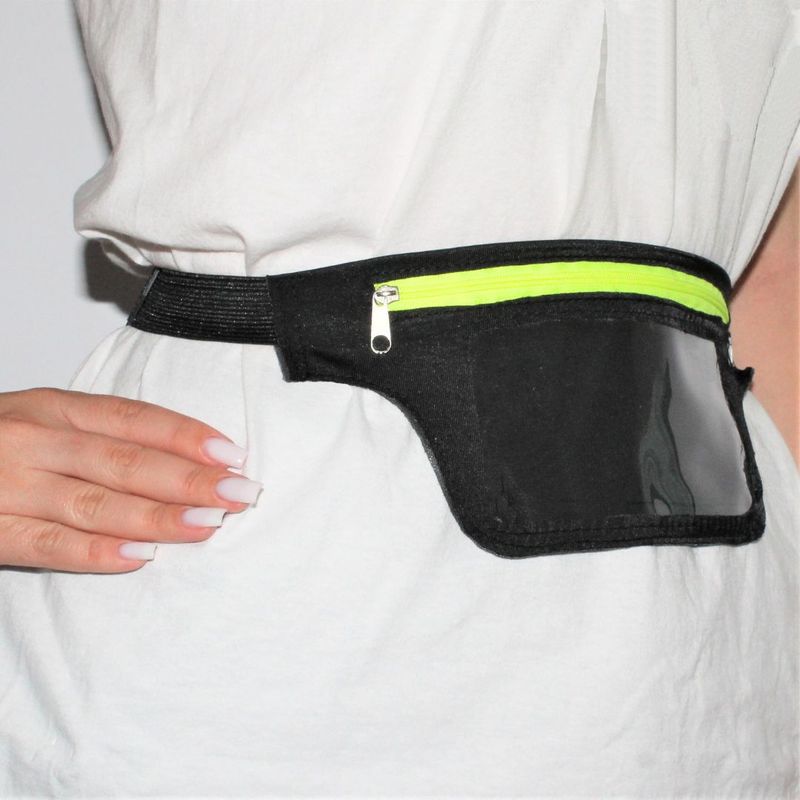 Sport si Outdoor - Echipament Sportiv - Accesorii echipament sportiv - Genti si borsete fitness - Borseta sport, din spandex, QX Max, 16x9cm, culoarea negru - Infinity.ro