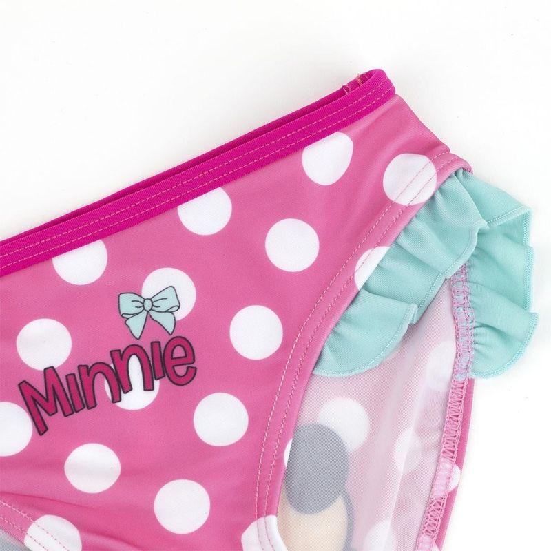 Fashion, accesorii si bijuterii - Copii - Lenjerie si pijamale copii - Costume de baie copii - Slip inot pentru fetite, Minnie cu bulinute, 3 ani - Infinity.ro
