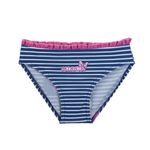 Fashion, accesorii si bijuterii - Copii - Lenjerie si pijamale copii - Costume de baie copii - Slip inot pentru fetite, Minnie cu dungulite, 6 ani - Infinity.ro
