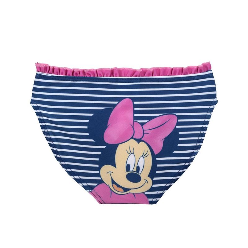 Fashion, accesorii si bijuterii - Copii - Lenjerie si pijamale copii - Costume de baie copii - Slip inot pentru fetite, Minnie cu dungulite, 6 ani - Infinity.ro