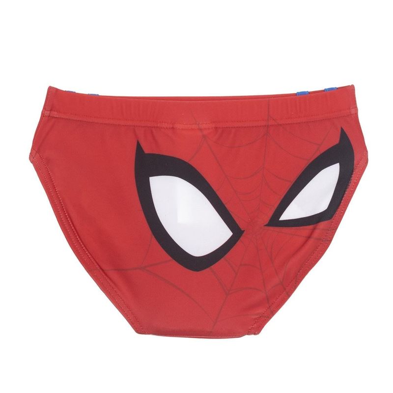 Fashion, accesorii si bijuterii - Copii - Lenjerie si pijamale copii - Costume de baie copii - Slip inot pentru baieti, Spider-Man, design rosu cu dungi albastre laterale, 5 ani - Infinity.ro