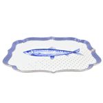 Casa si Gradina - Bucatarie si vesela - Ustensile bucatarie - Tavi servire - Tava din portelan, 26 x 18 cm, Pip Studio, Yerseke, colectia Royal White - Infinity.ro