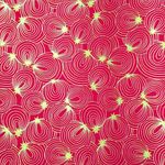 Carti si Birotica - Birotica - Articole ambalare - Hartie pentru ambalat cadouri, culoarea rosu, spirala cu stelute aurii, 200x70 cm - Infinity.ro
