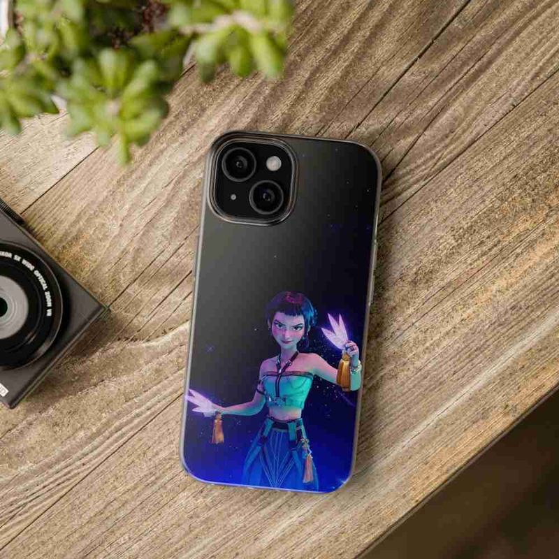 Laptop, Telefoane si Tablete - Telefoane mobile si accesorii - Accesorii Telefoane - Huse telefoane - Husa compatibila cu Apple iPhone Air Silicon Gel Tpu Model KPop Demon Hunters Zoey - Infinity.ro