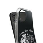 Laptop, Telefoane si Tablete - Telefoane mobile si accesorii - Accesorii Telefoane - Huse telefoane - Husa compatibila cu Apple iPhone 11 Pro Max Silicon Gel Tpu Model Never Ride Faster - Infinity.ro