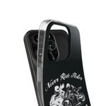 Laptop, Telefoane si Tablete - Telefoane mobile si accesorii - Accesorii Telefoane - Huse telefoane - Husa compatibila cu Apple iPhone 13 Pro Max Silicon Gel Tpu Model Never Ride Faster - Infinity.ro
