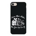 Laptop, Telefoane si Tablete - Telefoane mobile si accesorii - Accesorii Telefoane - Huse telefoane - Husa compatibila cu Apple iPhone 7, iPhone 8, iPhone SE 2020 Silicon Gel Tpu Model Never Ride Faster - Infinity.ro