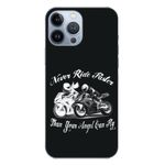 Laptop, Telefoane si Tablete - Telefoane mobile si accesorii - Accesorii Telefoane - Huse telefoane - Husa compatibila cu Apple iPhone 13 Pro Max Silicon Gel Tpu Model Never Ride Faster - Infinity.ro