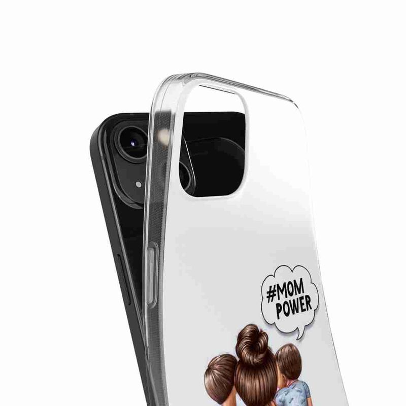Laptop, Telefoane si Tablete - Telefoane mobile si accesorii - Accesorii Telefoane - Huse telefoane - Husa compatibila cu Apple iPhone XS Silicon Gel Tpu Model Mom of Boys - Infinity.ro