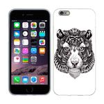 Laptop, Telefoane si Tablete - Telefoane mobile si accesorii - Accesorii Telefoane - Huse telefoane - Husa compatibila cu Apple iPhone 6 compatibila cu Apple iPhone 6S Silicon Gel Tpu Model Tiger Abstract - Infinity.ro