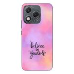 Laptop, Telefoane si Tablete - Telefoane mobile si accesorii - Accesorii Telefoane - Huse telefoane - Husa compatibila cu Honor 400 Lite Silicon Gel Tpu Model Belive in Yourself - Infinity.ro