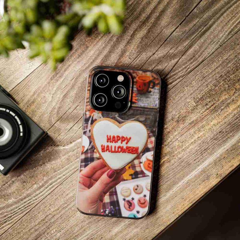 Laptop, Telefoane si Tablete - Telefoane mobile si accesorii - Accesorii Telefoane - Huse telefoane - Husa compatibila cu Apple iPhone 17 Silicon Gel Tpu Model Happy Halloween Cookies - Infinity.ro
