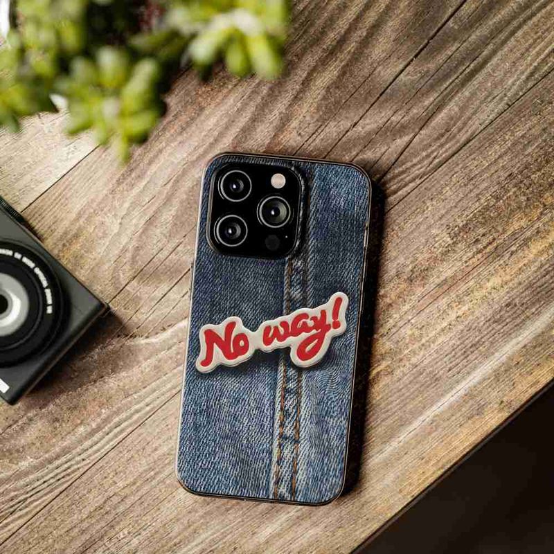 Laptop, Telefoane si Tablete - Telefoane mobile si accesorii - Accesorii Telefoane - Huse telefoane - Husa compatibila cu Apple iPhone 16 Pro Silicon Gel Tpu Model No Way Jeans - Infinity.ro