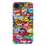 Laptop, Telefoane si Tablete - Telefoane mobile si accesorii - Accesorii Telefoane - Huse telefoane - Husa compatibila cu Apple iPhone 16e Silicon Gel Tpu Model Pop Art Pow Wow Boom - Infinity.ro