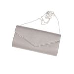 Fashion, accesorii si bijuterii - Femei - Accesorii femei - Genti si rucsacuri femei - Geanta plic, de dama, din material sintetic, ButicCochet, 26x13x5 cm, Bej inchis  - GND671 - Infinity.ro