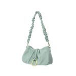 Fashion, accesorii si bijuterii - Femei - Accesorii femei - Genti si rucsacuri femei - Geanta de umar, de dama, din material sintetic, ButicCochet, 25x14x6 cm, Verde menta - GND1041 - Infinity.ro