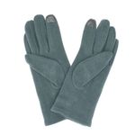 Fashion, accesorii si bijuterii - Femei - Accesorii femei - Manusi femei - Manusi dama, de iarna, din material sintetic si bumbac, cu degete, model cu perlute, one size, Albastru - MA318 - Infinity.ro