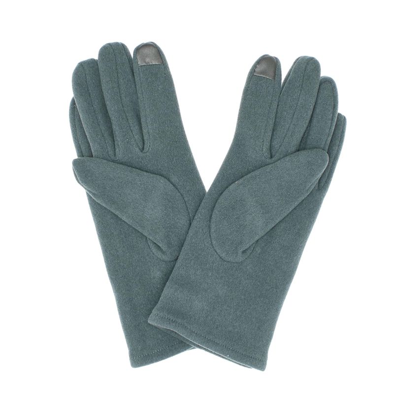 Fashion, accesorii si bijuterii - Femei - Accesorii femei - Manusi femei - Manusi dama, de iarna, din material sintetic si bumbac, cu degete, model cu perlute, one size, Albastru - MA318 - Infinity.ro