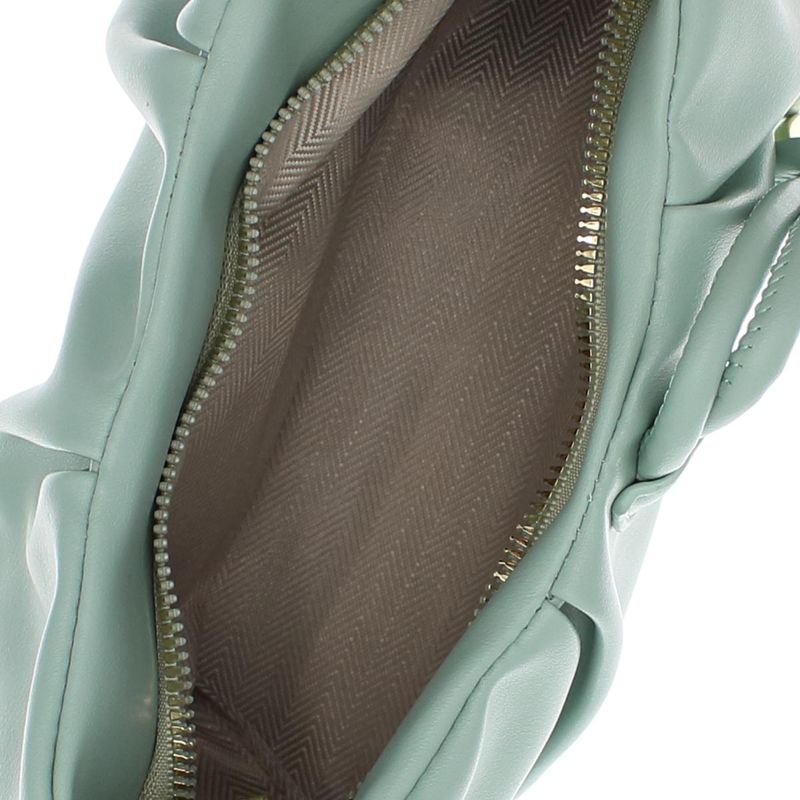 Fashion, accesorii si bijuterii - Femei - Accesorii femei - Genti si rucsacuri femei - Geanta de umar, de dama, din material sintetic, ButicCochet, 25x14x6 cm, Verde menta - GND1041 - Infinity.ro