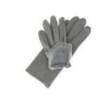 Fashion, accesorii si bijuterii - Femei - Accesorii femei - Manusi femei - Manusi dama, de iarna, din material sintetic si bumbac, cu degete, one size, Gri - MA352 - Infinity.ro
