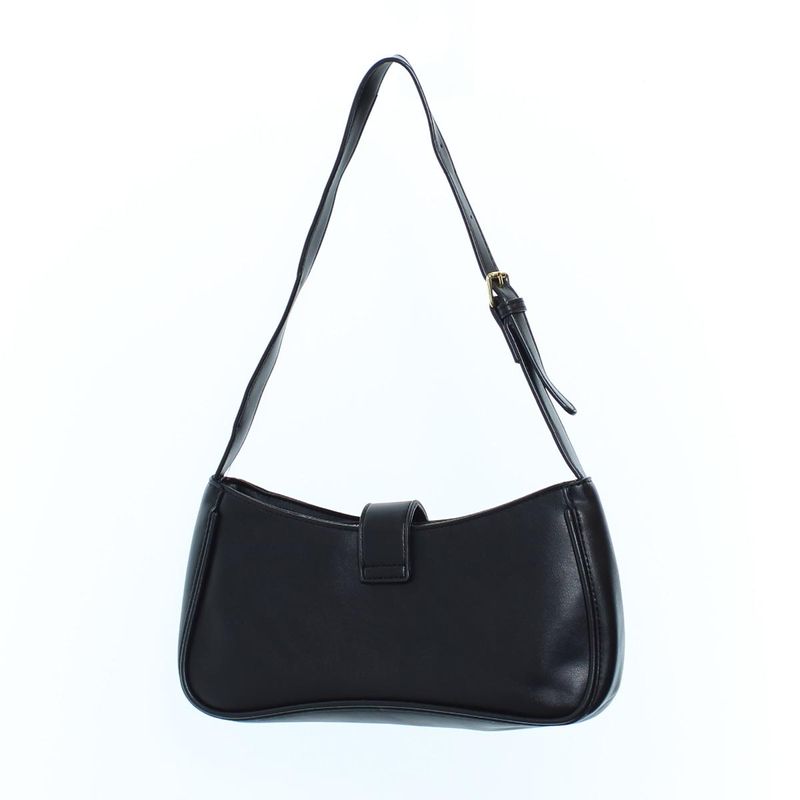 Fashion, accesorii si bijuterii - Femei - Accesorii femei - Genti si rucsacuri femei - Geanta de umar, de dama, din material sintetic, ButicCochet, 28x13x5 cm, Negru - GND999 - Infinity.ro