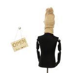Fashion, accesorii si bijuterii - Copii - Accesorii copii - Caciuli si palarii copii - Set caciula si fular, pentru copii, Buticcochet, din viscoza si sintetic, model cu floricele, Bej - SETF266 - Infinity.ro